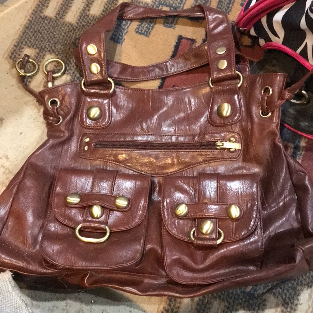 Brown purse